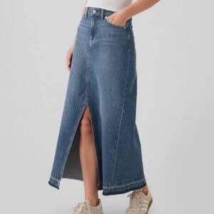 Gap Long Jean Skirt